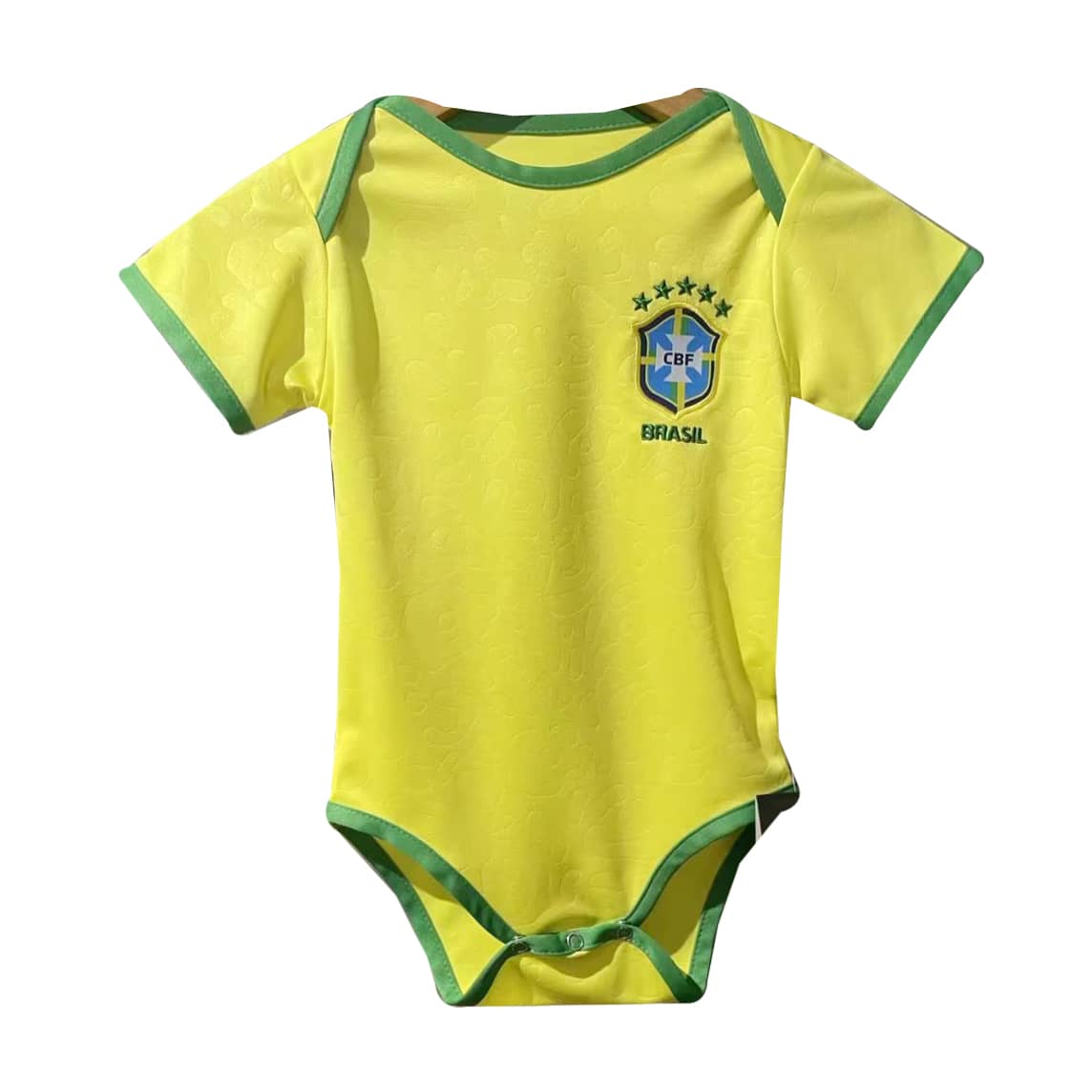 Maillot Domicile Bébé Brésil Coupe du Monde de la FIFA Qatar 2022