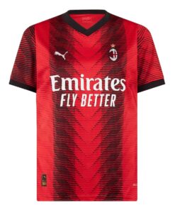 Maillot Domicile de l’AC Milan 2023/24