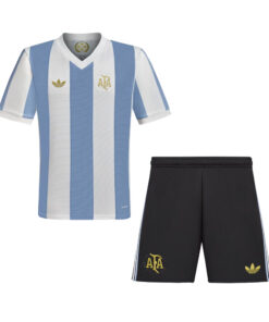 Maillot Domicile Enfants Argentine 50ème Anniversaire 2024