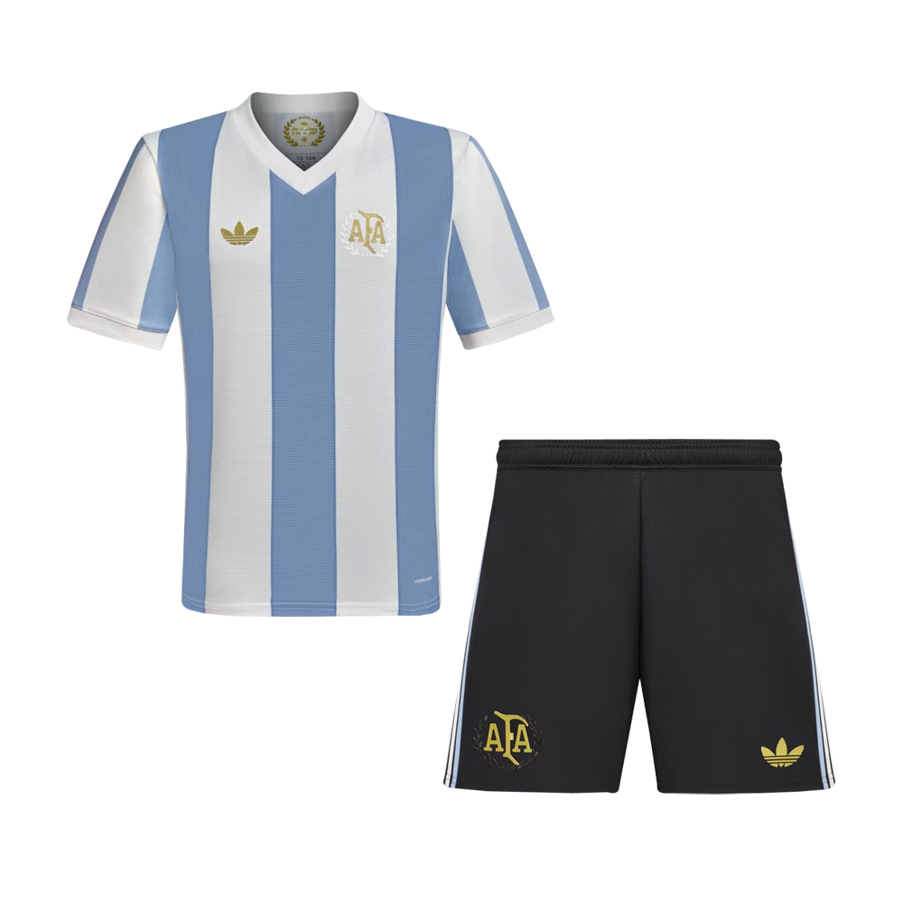 Maillot Domicile Enfants Argentine 50ème Anniversaire 2024