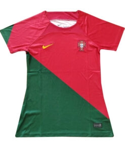 Maillot Domicile Femme du Portugal Coupe du Monde de la FIFA Qatar 2022