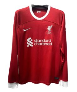 Maillot Domicile Liverpool Manches Longues 2023/24