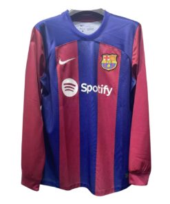 Maillot domicile manches longues de Barcelone 2023/24