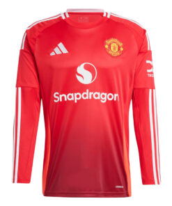 Maillot Domicile Manchester United Manches Longues 2024/25