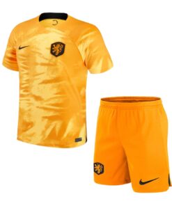 Maillot domicile pour enfants des Pays-Bas, Coupe du Monde de la FIFA Qatar 2022