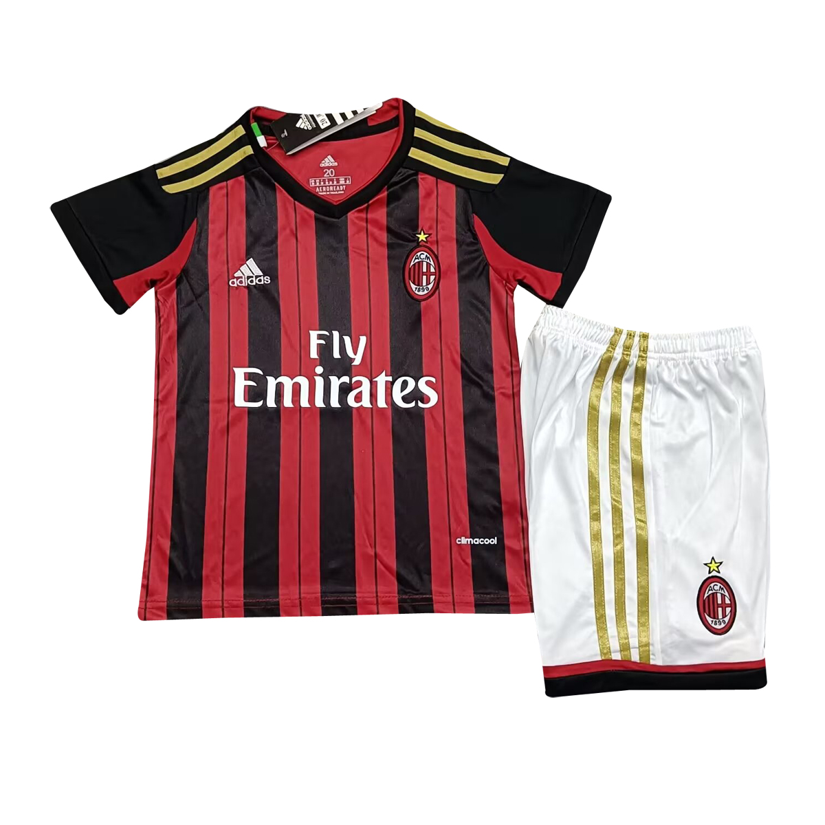 Maillot domicile rétro AC Milan enfant 2013/14
