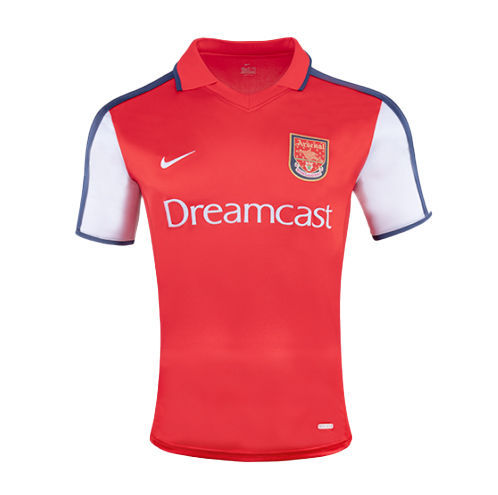 Maillot Domicile Rétro Arsenal 2001/02