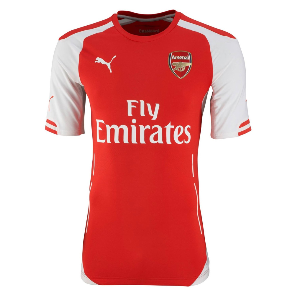 Maillot domicile rétro Arsenal 2014/15