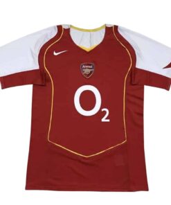 Maillot domicile rétro d’Arsenal 2004/2005