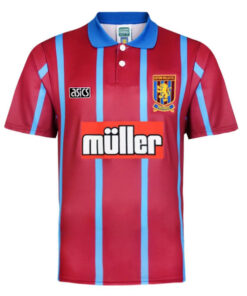 Maillot domicile rétro d’Aston Villa 1994