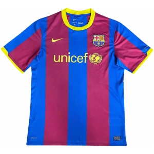 Maillot domicile rétro de Barcelone 2010/11