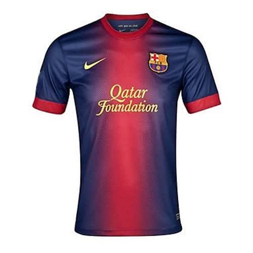 Maillot Domicile Rétro de Barcelone 2012/13