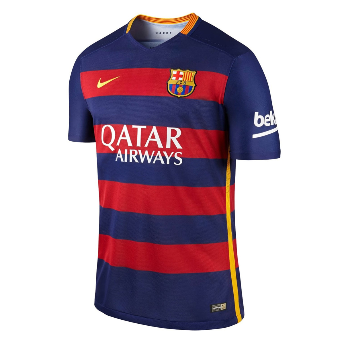 Maillot Domicile Rétro de Barcelone 2015/16