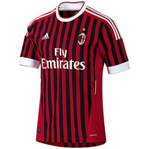 Maillot domicile rétro de l'AC Milan 2011/12