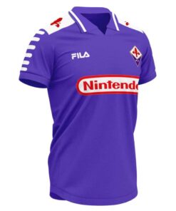 Maillot Domicile Rétro de l’ACF Fiorentina 1998