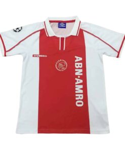 Maillot domicile rétro de l’Ajax 1998