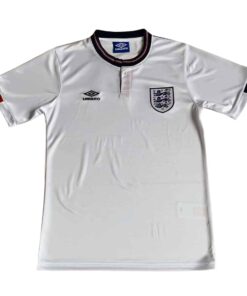 Maillot domicile rétro de l’Angleterre 1989