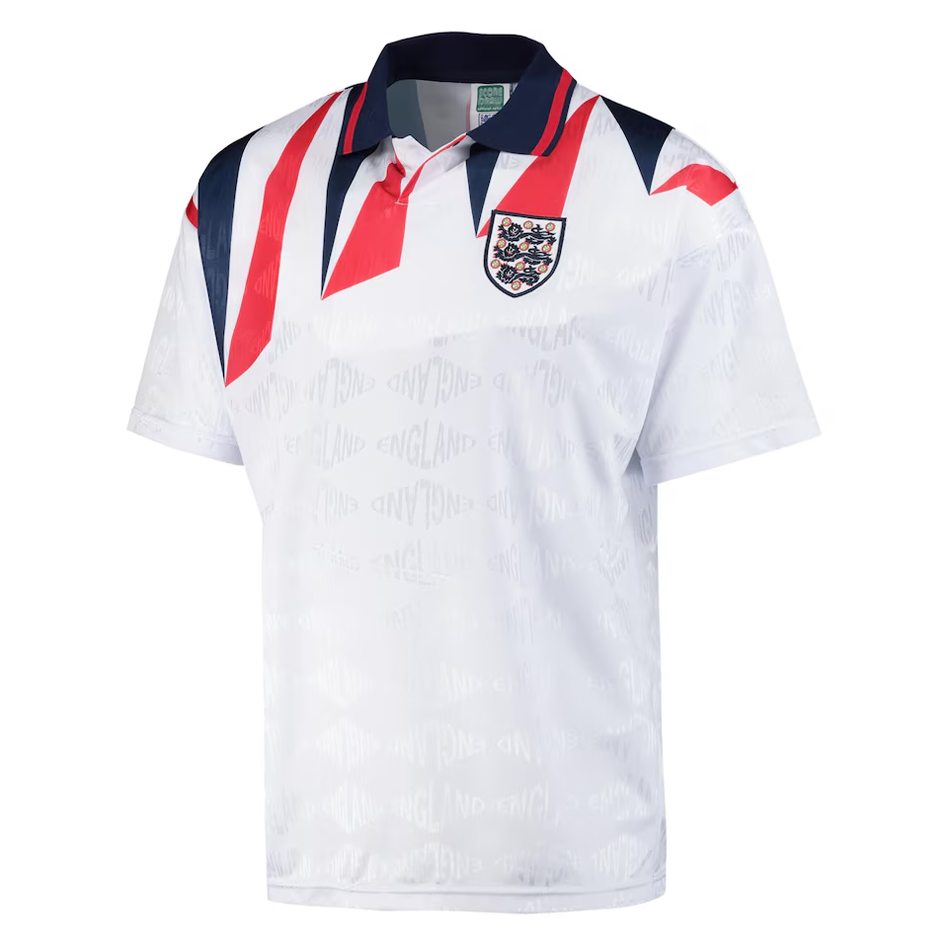 Maillot Domicile Rétro de l’Angleterre 1990/92