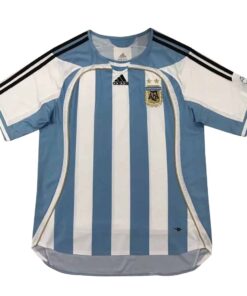 Maillot domicile rétro de l’Argentine 2006
