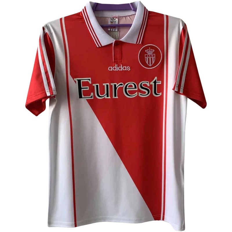 Maillot domicile rétro de l’AS Monaco 1998