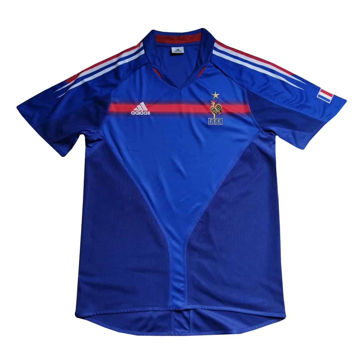 Maillot domicile rétro de la France 2004