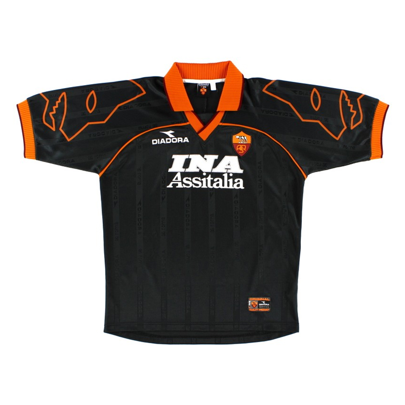 Maillot Domicile Rétro de la Roma 1999/00