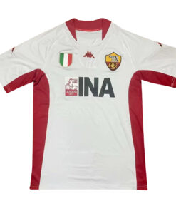 Maillot Domicile Rétro de la Roma 2001/02