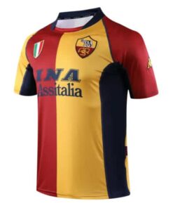 Maillot Domicile Rétro de la Roma 2001/2002