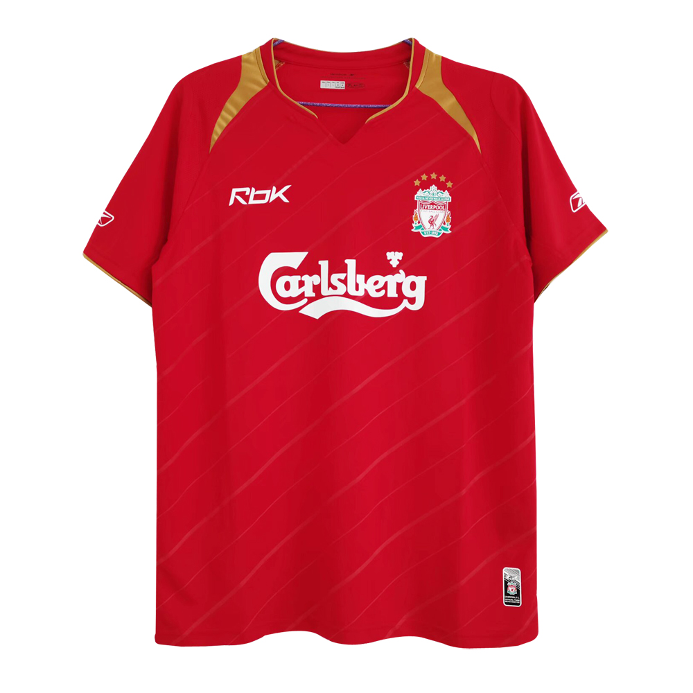 Maillot Domicile Rétro de Liverpool 2005/06