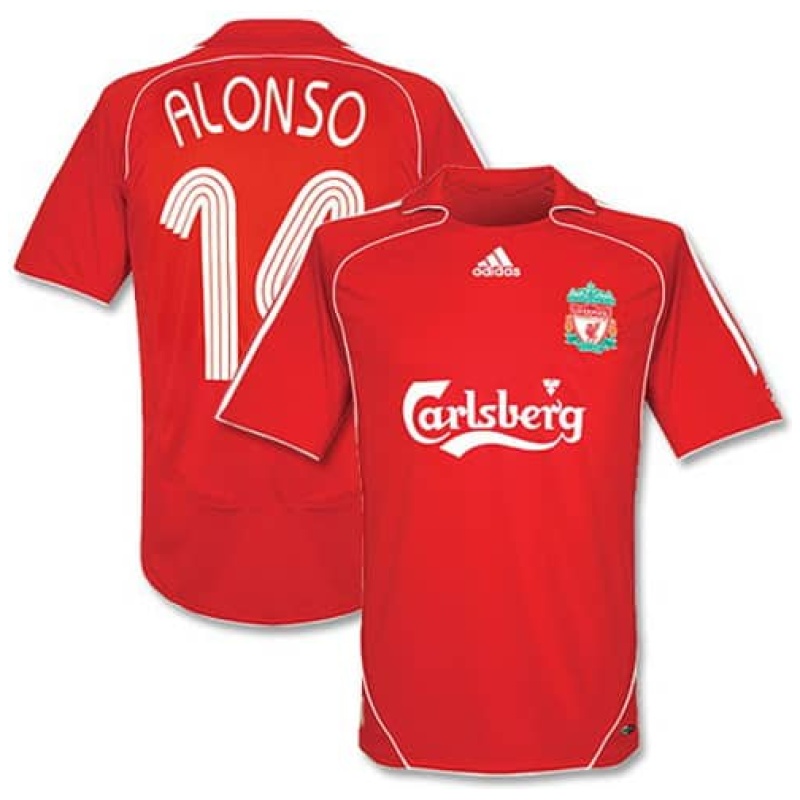 Maillot Domicile Rétro de Liverpool 2006-2008