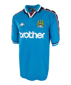 Maillot domicile rétro de Manchester City 1997/98