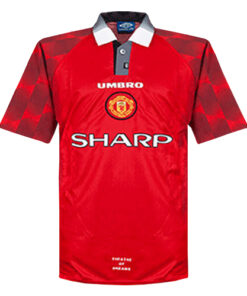Maillot domicile rétro de Manchester United 1996/97