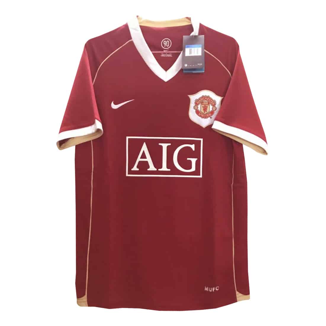 Maillot domicile rétro de Manchester United 2006/07