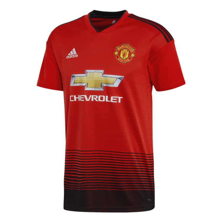 Maillot domicile rétro de Manchester United 2018/19