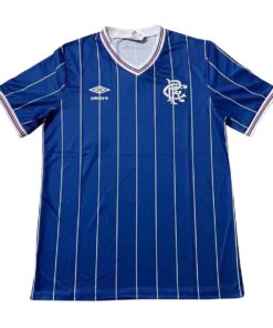 Maillot Domicile Rétro des Rangers 1982/83