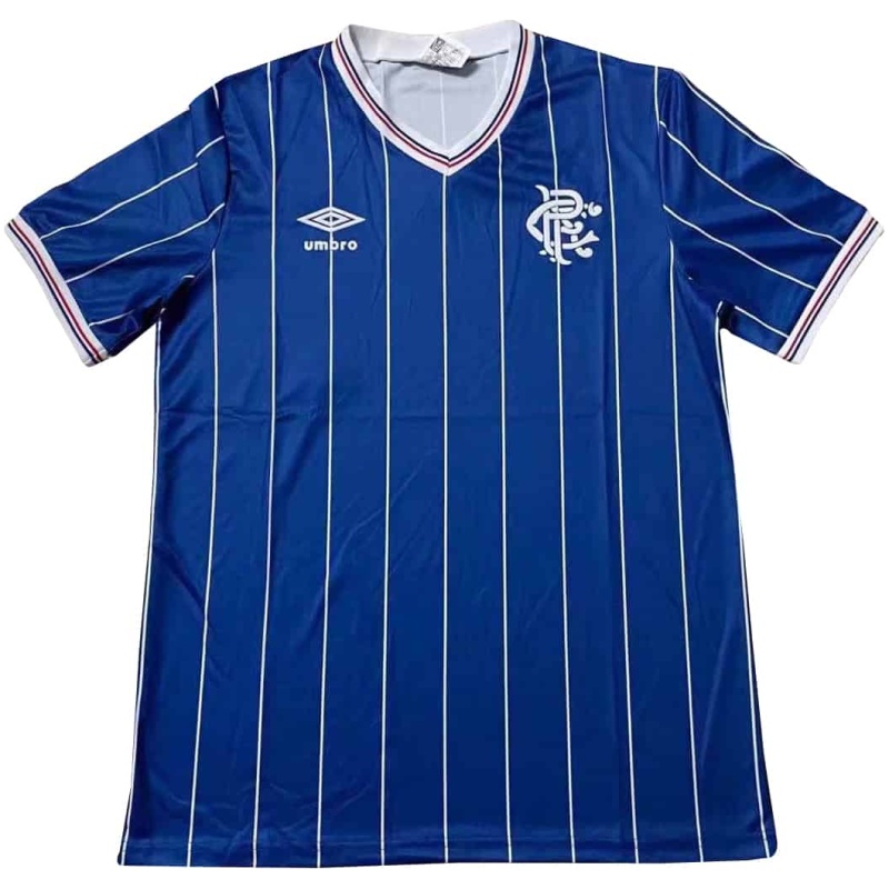 Maillot Domicile Rétro des Rangers 1982/83