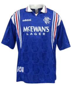 Maillot Domicile Rétro des Rangers 1996/97
