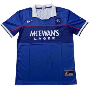 Maillot domicile rétro des Rangers 1997-1999