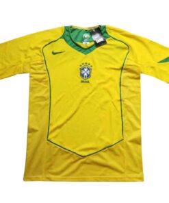 Maillot domicile rétro du Brésil 2004