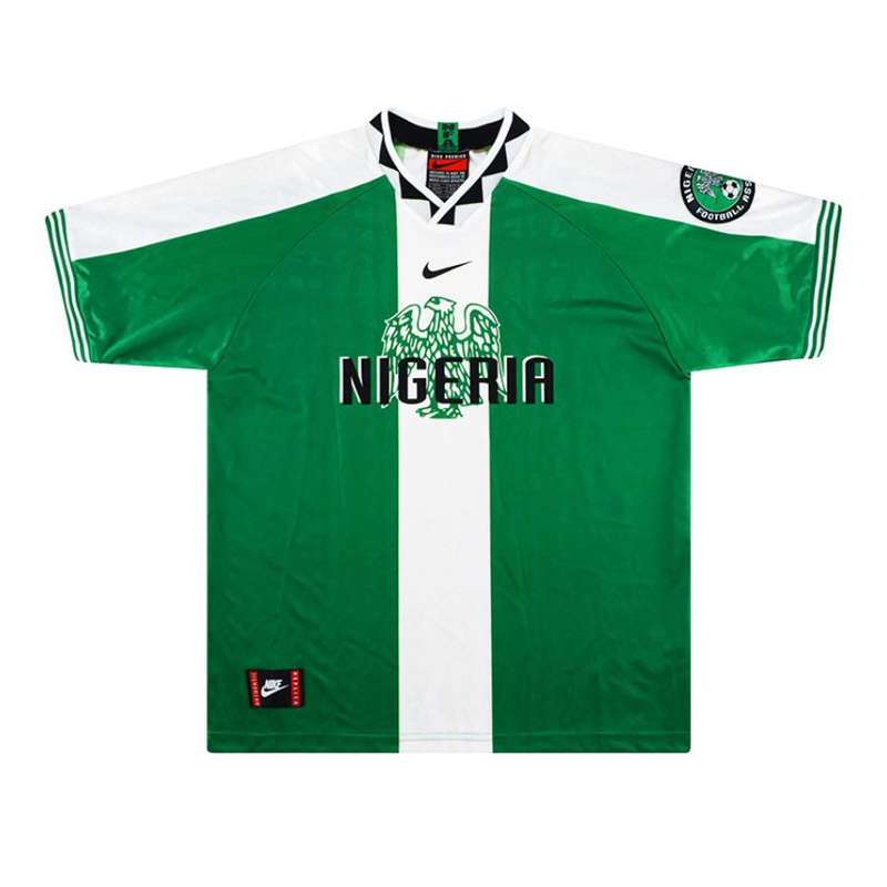 Maillot Domicile Rétro du Nigeria 1996