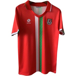 Maillot domicile rétro du Pays de Galles 1996-98