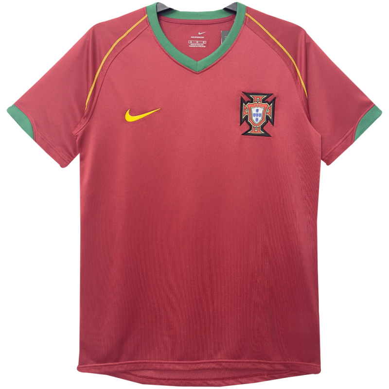 Maillot Domicile Rétro du Portugal 2006