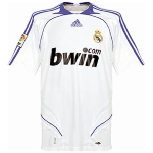 Maillot Domicile Rétro du Real Madrid 2007/08