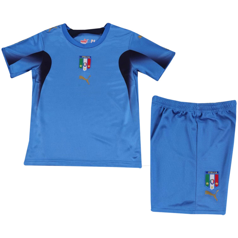 Maillot Domicile Rétro Enfants Italie 2006