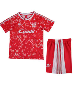 Maillot Domicile Rétro Enfants Liverpool 1989/91