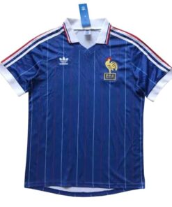 Maillot Domicile Rétro Équipe de France 1982