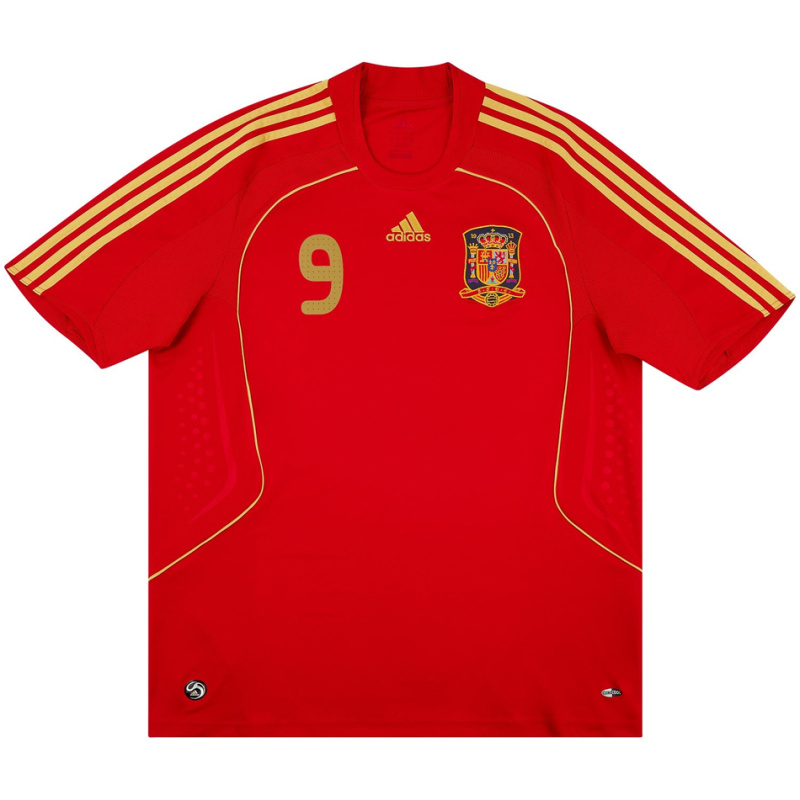 Maillot Domicile Rétro Espagne 2008