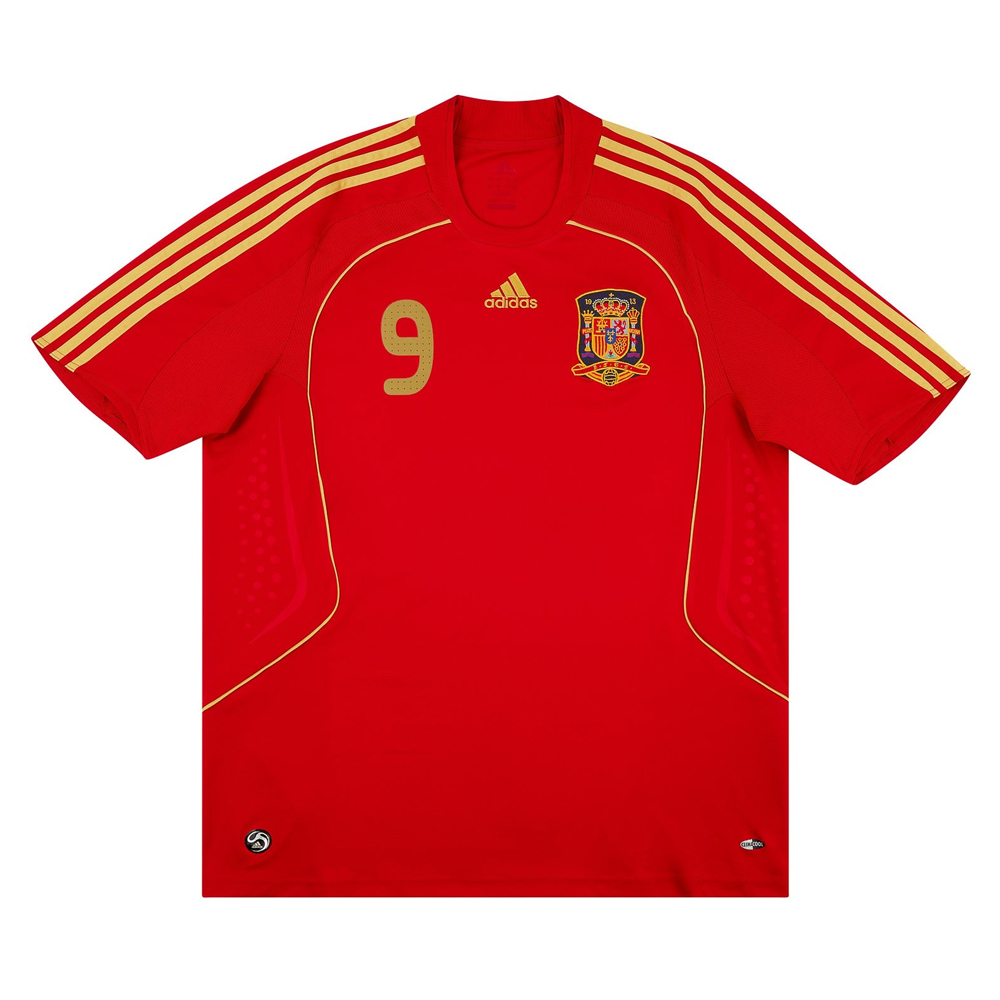 Maillot Domicile Rétro Espagne 2008