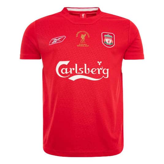 Maillot Domicile Rétro Liverpool 2004/05
