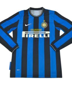 Maillot domicile rétro manches longues Inter Milan 2009/10